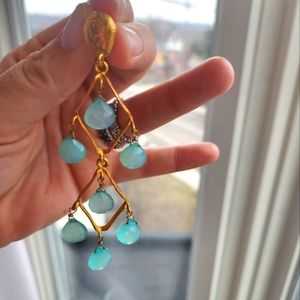 Handmade 18k Dima Rashid Earrings